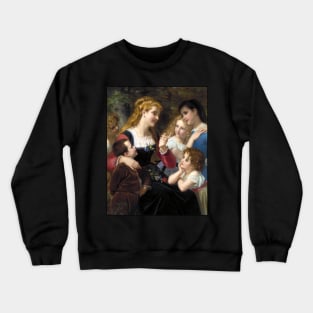 Children's Stories by Hugues Merle Crewneck Sweatshirt